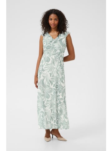 Kaffe Kleid KAelsa Regular fit in Jadeite W. Gardenia AOP