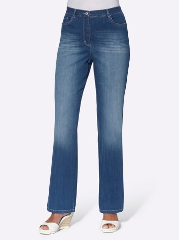 Cosma Gerade Jeans in blue-stone-washed