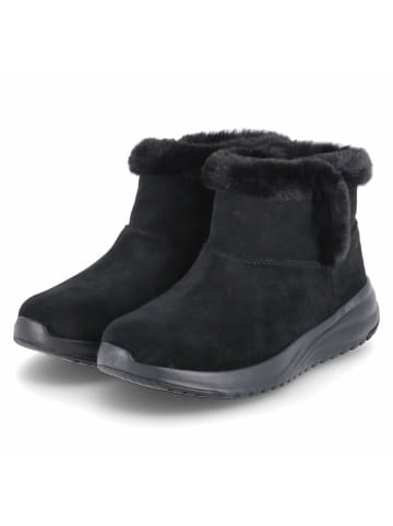 Skechers Schlupfstiefel in schwarz