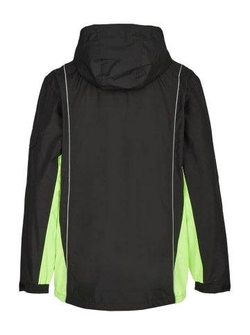 mh michael heinen "Memmert", Funktionsjacke in schwarz-neongrün