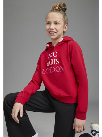Kidsworld Kapuzensweatshirt in rot