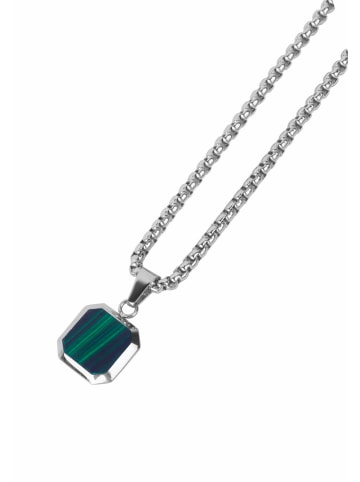 GT COLLECTION Kette mit Anhänger Zircon in green