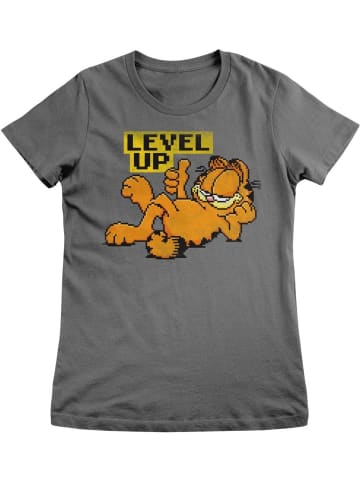 Garfield Shirt "Garfield Level Up Girly Tee" in Grau
