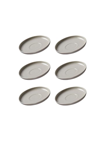 Ritzenhoff & Breker 6er Set Espressountertassen Jasper in – ø 10.5 cm in taupe