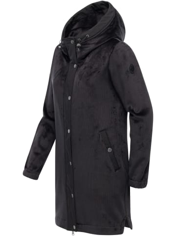 ragwear Kurzmantel Cousy Bonded YOUMODO in Black