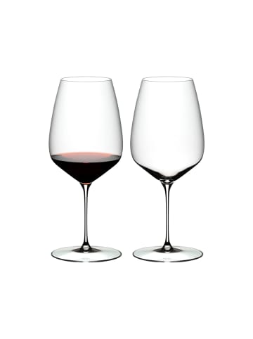 RIEDEL Glas 2er Set Cabernet Merlot Weinglas Veloce 829 ml in transparent