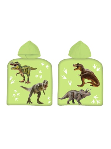 BrandMac Badeponcho Dino in gruen
