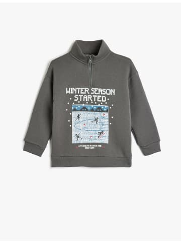 KOTON Sweatshirt in Anthrazit