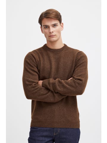 CASUAL FRIDAY Rundhalspullover CFKarl in Braun