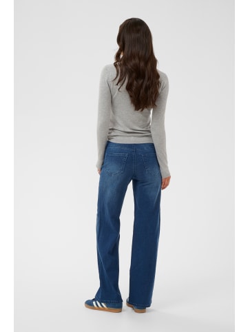 Kaffe Jeans KAandrea Regular fit in Medium Blue Washed Denim