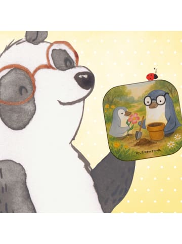 Mr. & Mrs. Panda Tassen Untersetzer Pinguin Opa Blumen pflanzen ... in Weiß