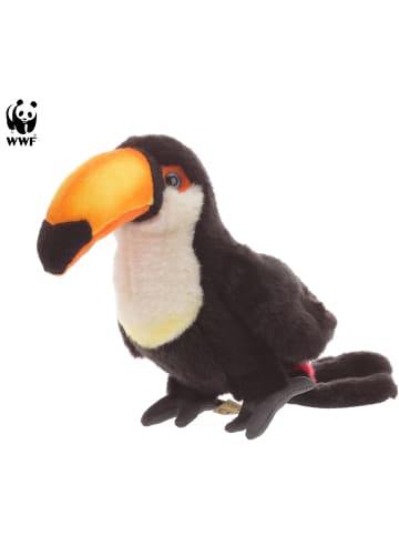 WWF Plüschtier - Tukan (18cm) in schwarz