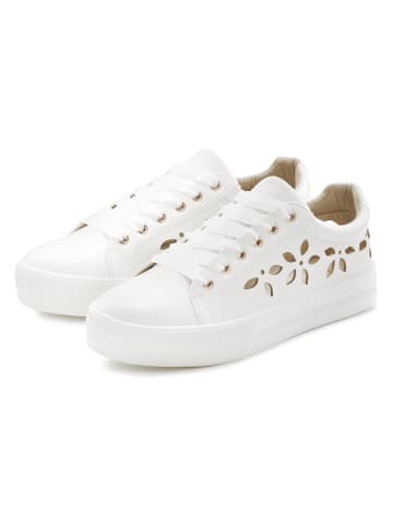 LASCANA Sneaker in weiß