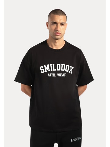 SMILODOX T-Shirt Kayson in Schwarz