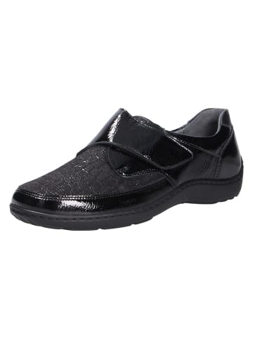 WALDLÄUFER Slipper in schwarz