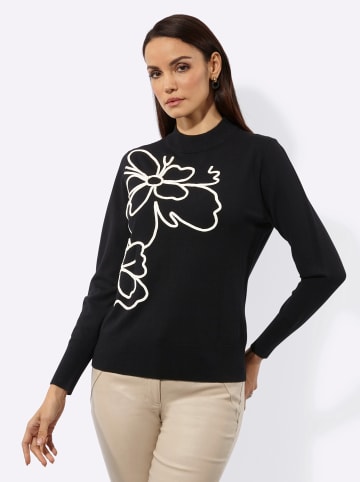 creation L Pullover in schwarz