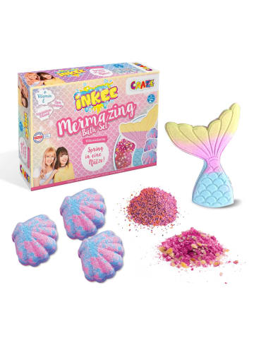 Craze Mermazing Kinder Badeset mit Badebomben Badestaub Badesalz in mehrfarbig