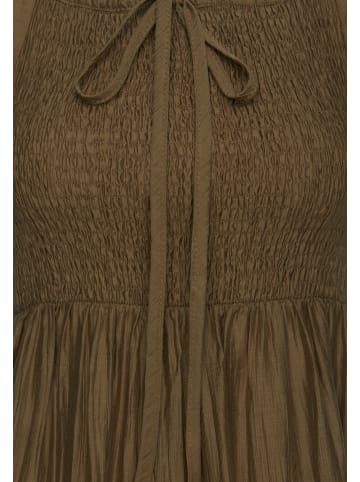 VIRITA Women Dress in Brown