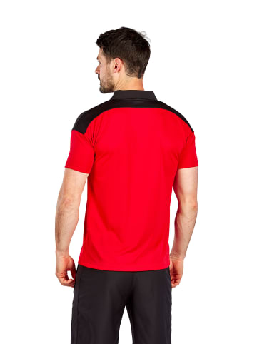 erima Herren Change By Erima Poloshirt in rot/schwarz/weiss