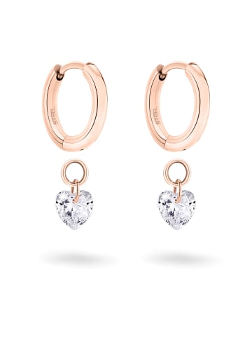 Tamaris Ohrringe Be My Valentine in roségold