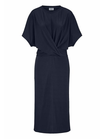 Hessnatur Jersey Kleid Midi in marine