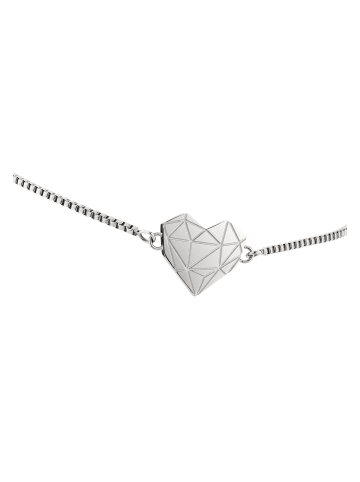 LIEBESKIND BERLIN Armband The Broken Heart in silber