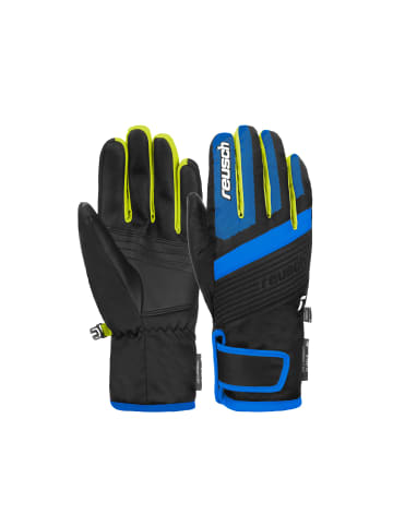 Reusch Fingerhandschuhe Duke R-TEX XT Junior in 7002 blck/bril blu/safety yell