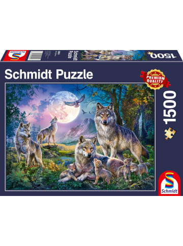 Schmidt Spiele Wölfe Puzzle 1.500 Teile | Puzzle Standard