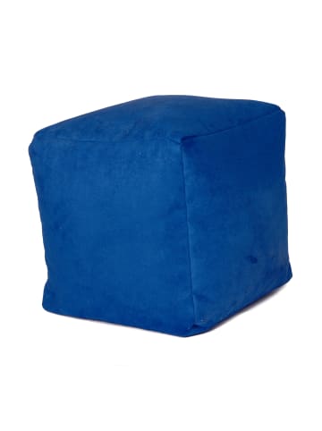 Linke Licardo Sitzwürfel 40/40/40 cm in royal-blau