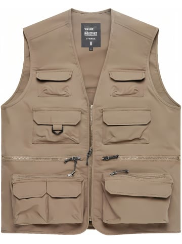 Vintage Industries Weste in Beige