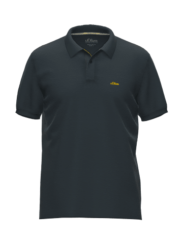 s.Oliver Polo-Shirts T-Shirt kurzarm in Grau