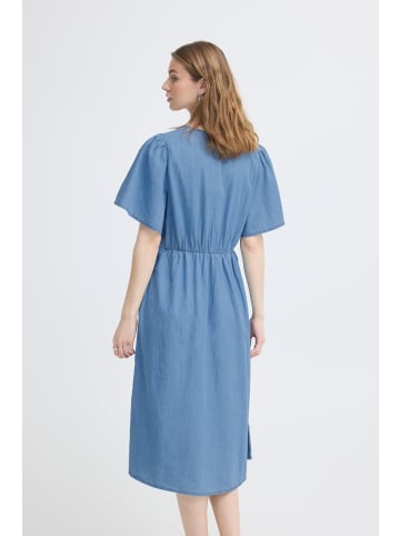 ICHI Denimkleid IHBARCY Regular fit in Light blue