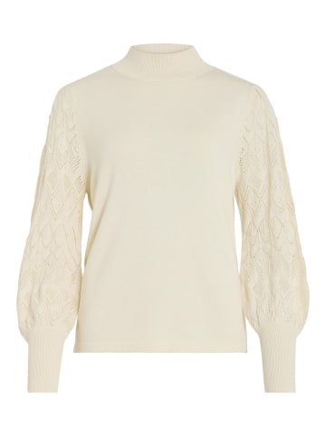 Vila Strickpullover in Sugar Swizzle