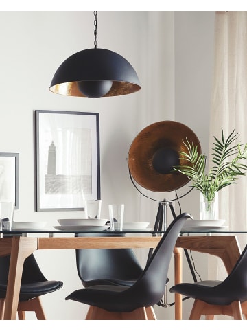 Beliani Pendelleuchten THAMES in Schwarz/Gold - (W) 50 x (H) 158 x (L) 50 cm