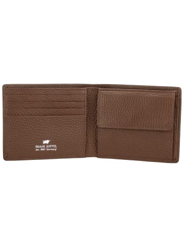 Braun Büffel Geldbörse Theo in Nut