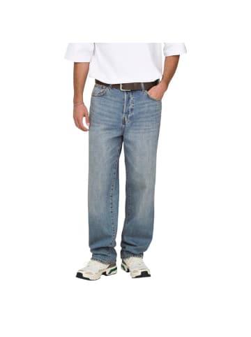 ONLY & SONS Blau Baumwolle Relaxed-Fit-Jeans