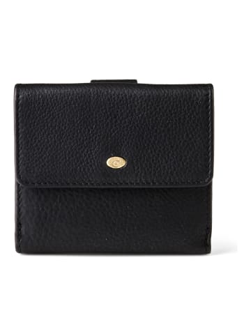 Esquire Chicago Geldbörse Leder 10 cm in schwarz