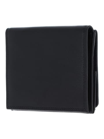 Golden Head Polo Geldbörse RFID Schutz Leder 10 cm schwarz