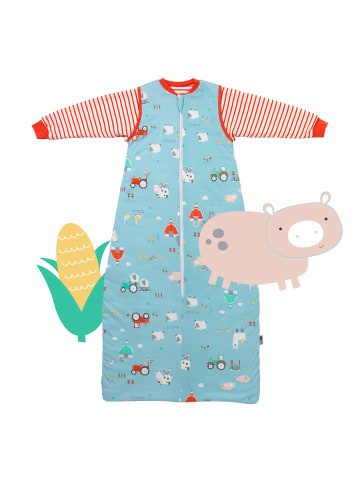 Schlummersack Bio Babyschlafsack, 2.5 TOG in Blau