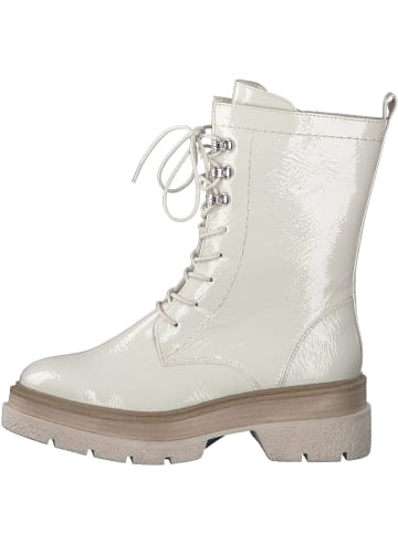 Marco Tozzi Schnürstiefeletten in Beige