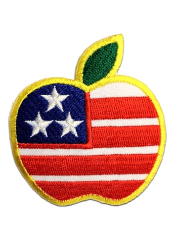 Catch the Patch Usa AppleApplikation Bügelbild inRot
