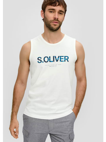 s.Oliver T-Shirt in 01D0_weiß