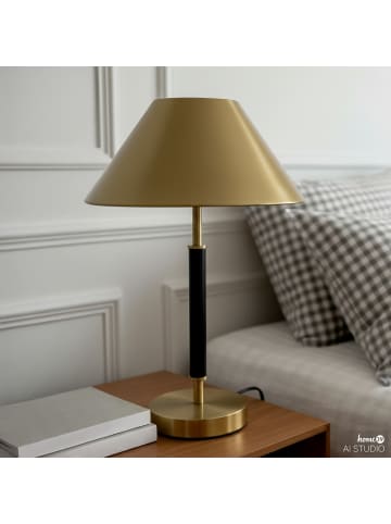 home24 Tischleuchte KOVAL in Gold