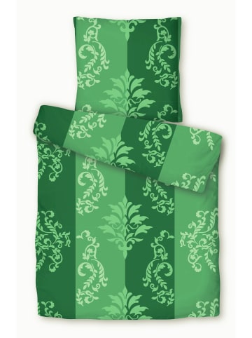 JACK 2 tlg. Mikrofaser Bettwäsche 135x200cm Royal Sleep in Grün