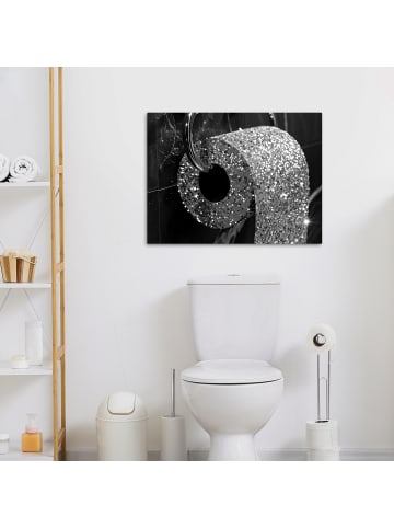 MuchoWow Leinwand bilder Toilettenpapier (BxH)