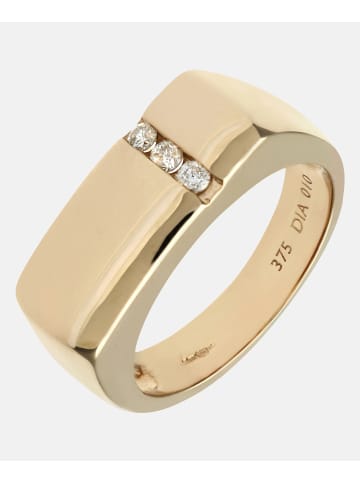 Diamant L'éternel Ring aus 375 Gelbgold mit Diamant