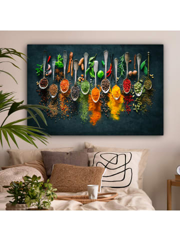 MuchoWow Leinwand Bilder Kräuter