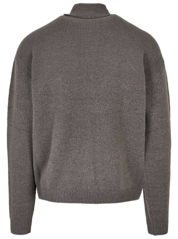 Urban Classics Urban Classics Herren Oversized Roll Neck Sweater in asphalt