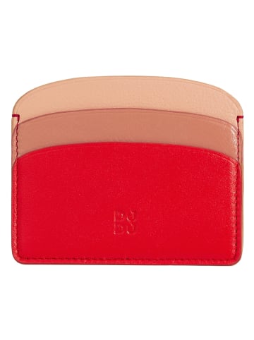 DuDu Boracay Kreditkartenetui Leder 10 cm flame red