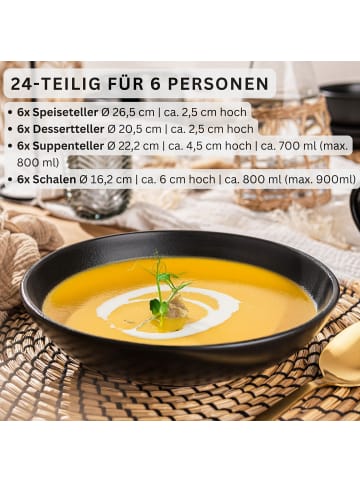 Sänger Tafelservice Madeira - 24-teilig aus Steingut